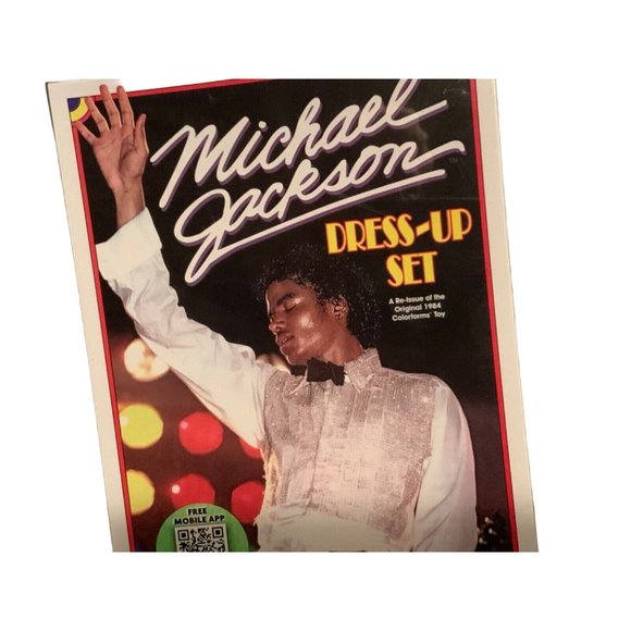 Michael Jackson Colorforms Dress-up Set (Reissue of Original 1984 Toy) NEW 2010 - Picture 3 of 14